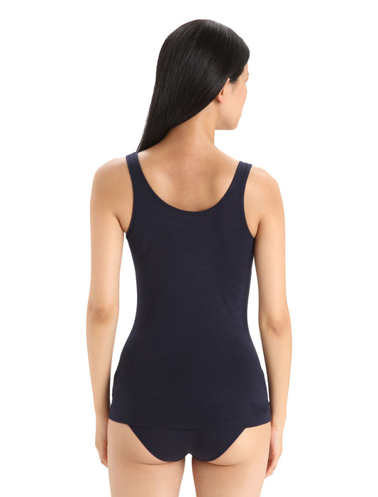 Icebreaker Merino Siren Tank Top  Midnight Navy Dam - T-shirts & Linnen Dam