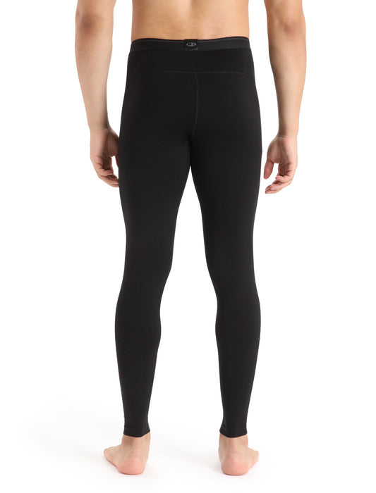 Icebreaker Merino 200 Oasis Thermal Leggings Black Herr - Underställ