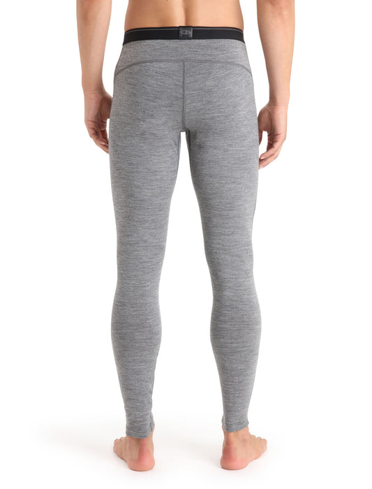 Icebreaker Merino 200 Oasis Thermal Leggings Gritstone Heather Herr - Underställ