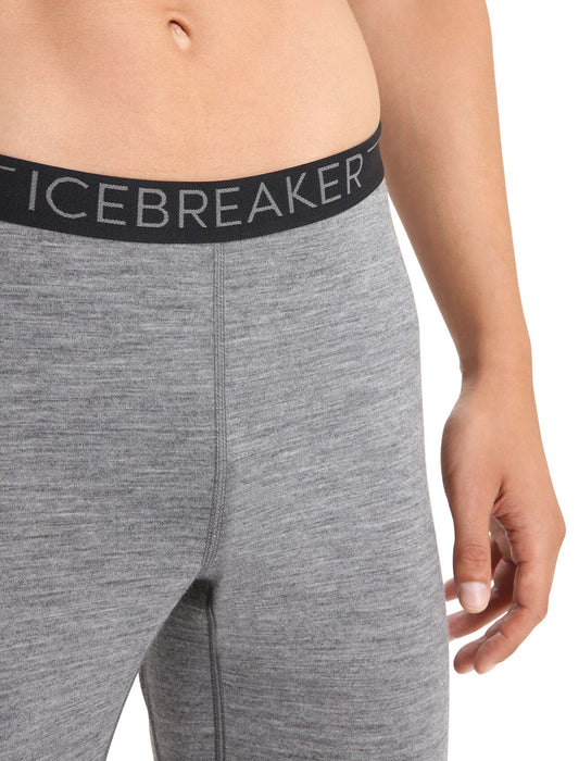 Icebreaker Merino 200 Oasis Thermal Leggings Gritstone Heather Herr - Underställ