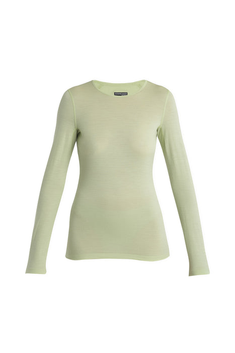 Icebreaker Merino 200 Oasis Long Sleeve Crewe Thermal Top  Glazen Dam - Underställ Dam