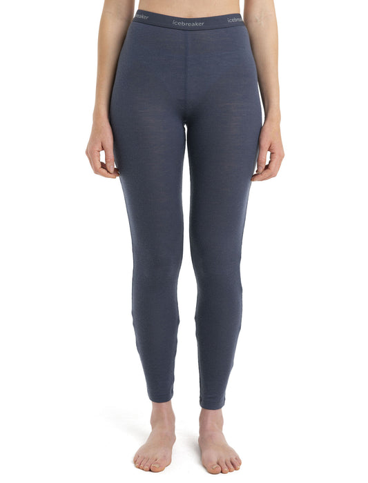 Icebreaker Merino 175 Everyday Thermal Leggings Graphite Dam - Underställ Dam