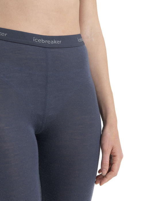 Icebreaker Merino 175 Everyday Thermal Leggings Graphite Dam - Underställ Dam