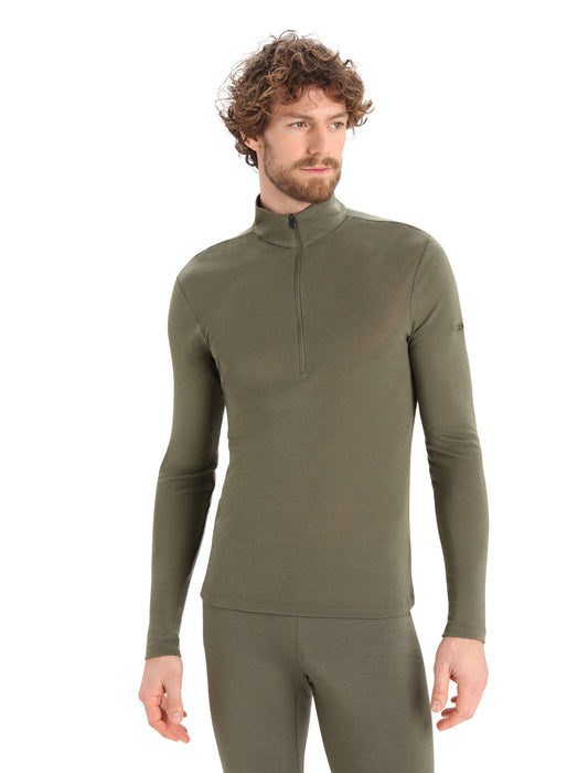 Icebreaker Merino 175 Everyday Long Sleeve Half Zip Thermal Top Loden Herr - Underställ