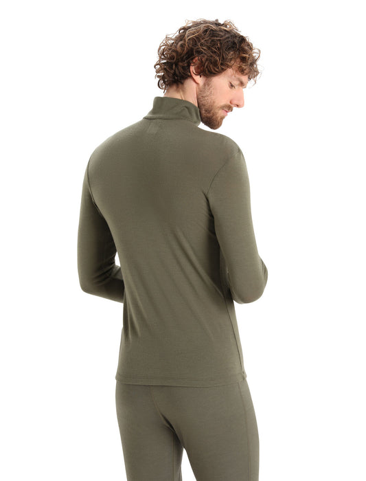 Icebreaker Merino 175 Everyday Long Sleeve Half Zip Thermal Top Loden Herr - Underställ