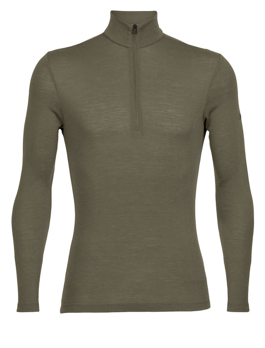 Icebreaker Merino 175 Everyday Long Sleeve Half Zip Thermal Top Loden Herr - Underställ