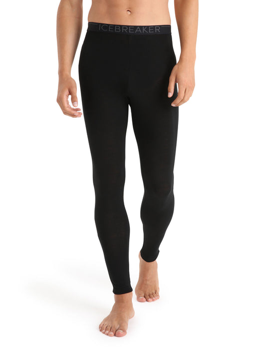 Icebreaker Merino 175 Everyday Thermal Leggings Black Herr - Underställ