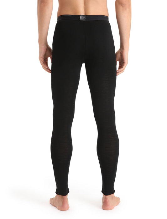 Icebreaker Merino 175 Everyday Thermal Leggings Black Herr - Underställ