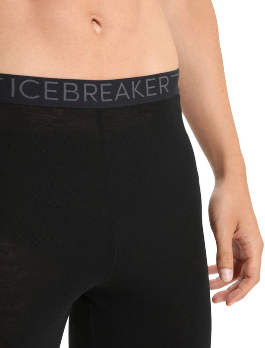 Icebreaker Merino 175 Everyday Thermal Leggings Black Herr - Underställ