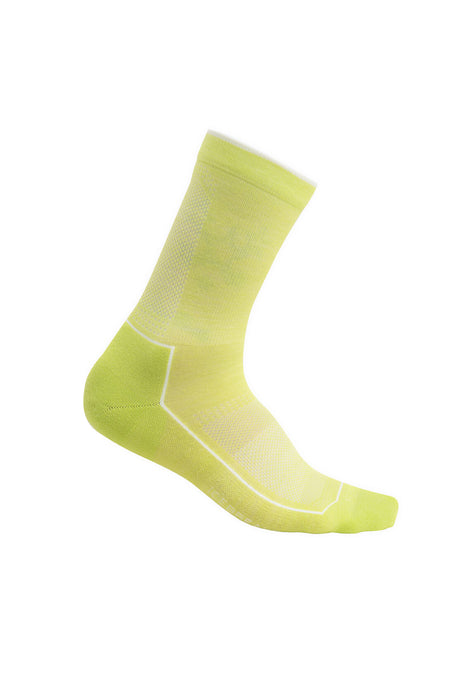 Icebreaker Merino Blend Hike Cool-Lite™ 3Q Crew Socks Hyper/Snow Herr - Strumpor