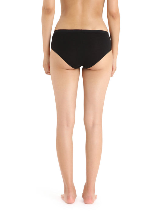 Icebreaker Merino Siren Hipkini Briefs  Black Dam - Underkläder Dam