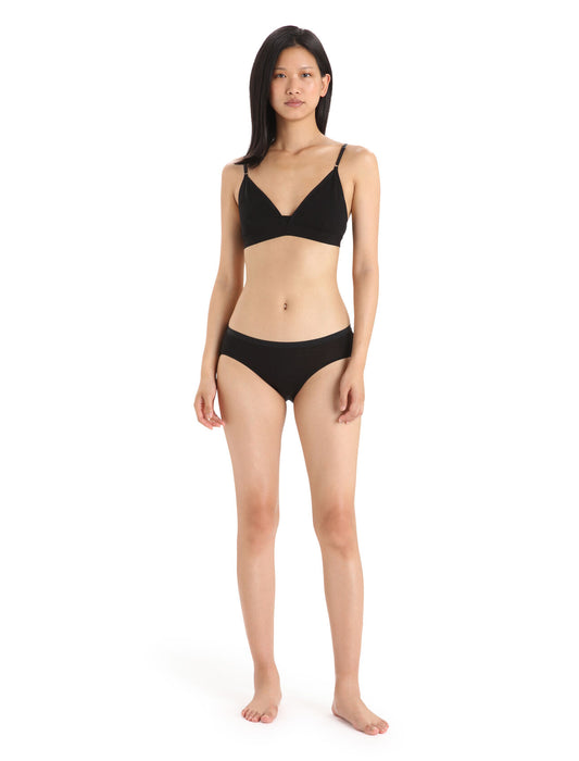 Icebreaker Merino Siren Hipkini Briefs  Black Dam - Underkläder Dam