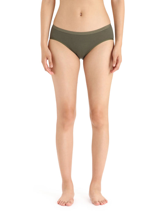 Icebreaker Merino Siren Hipkini Briefs  Loden Dam - Underkläder Dam