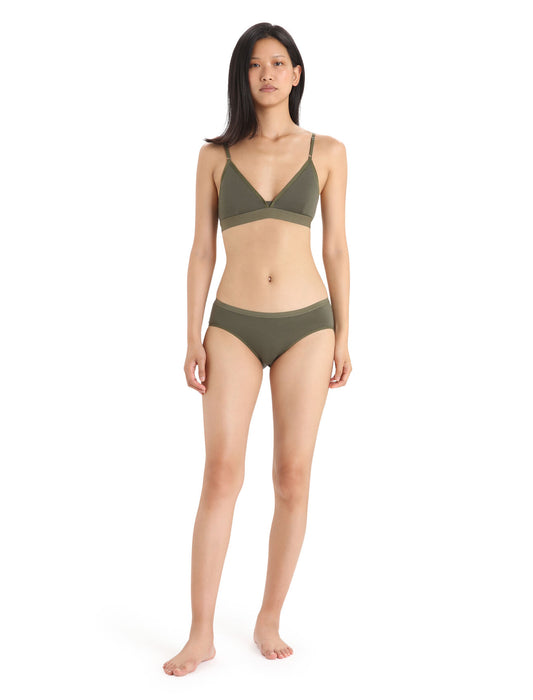 Icebreaker Merino Siren Hipkini Briefs  Loden Dam - Underkläder Dam