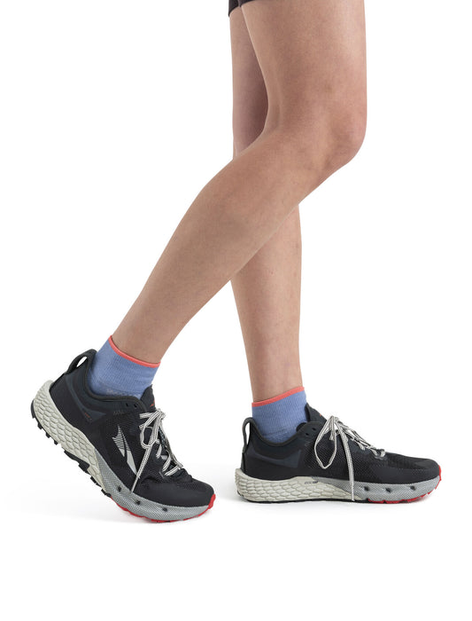 Icebreaker Merino Multisport Light Mini Socks  Kyanite/Tang/Glow Dam - Strumpor Dam