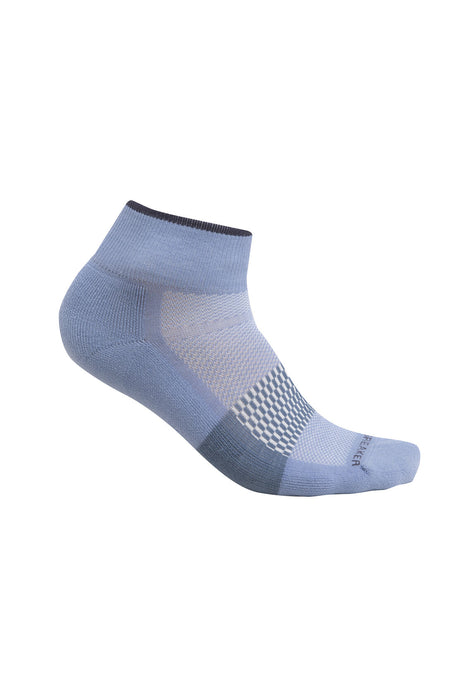 Icebreaker Merino Multisport Light Mini Socks  Kyanite/Graphite/Dawn Herr - Strumpor