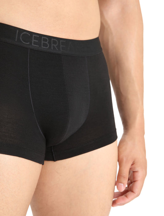 Icebreaker Cool-Lite™ Merino Blend Anatomica Trunks  Black Herr - Underkläder