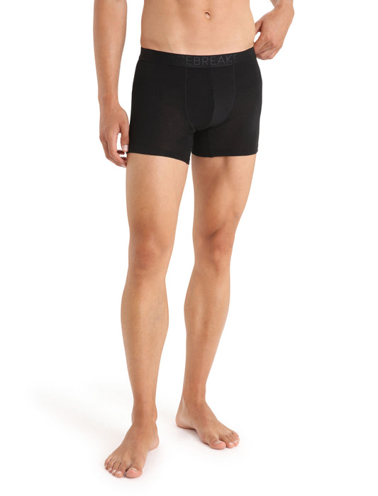 Icebreaker Cool-Lite™ Merino Blend Anatomica Boxers  Black Herr - Underkläder