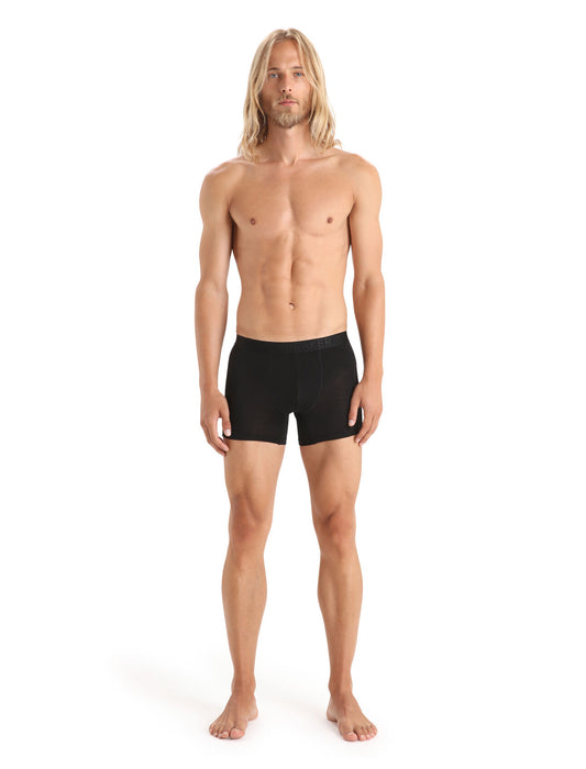 Icebreaker Cool-Lite™ Merino Blend Anatomica Boxers  Black Herr - Underkläder