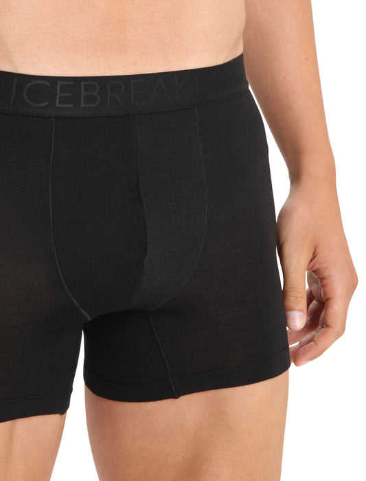 Icebreaker Cool-Lite™ Merino Blend Anatomica Boxers  Black Herr - Underkläder