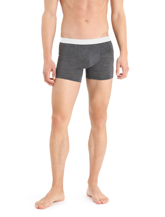 Icebreaker Cool-Lite™ Merino Blend Anatomica Boxers  Monsoon Heather Herr - Underkläder