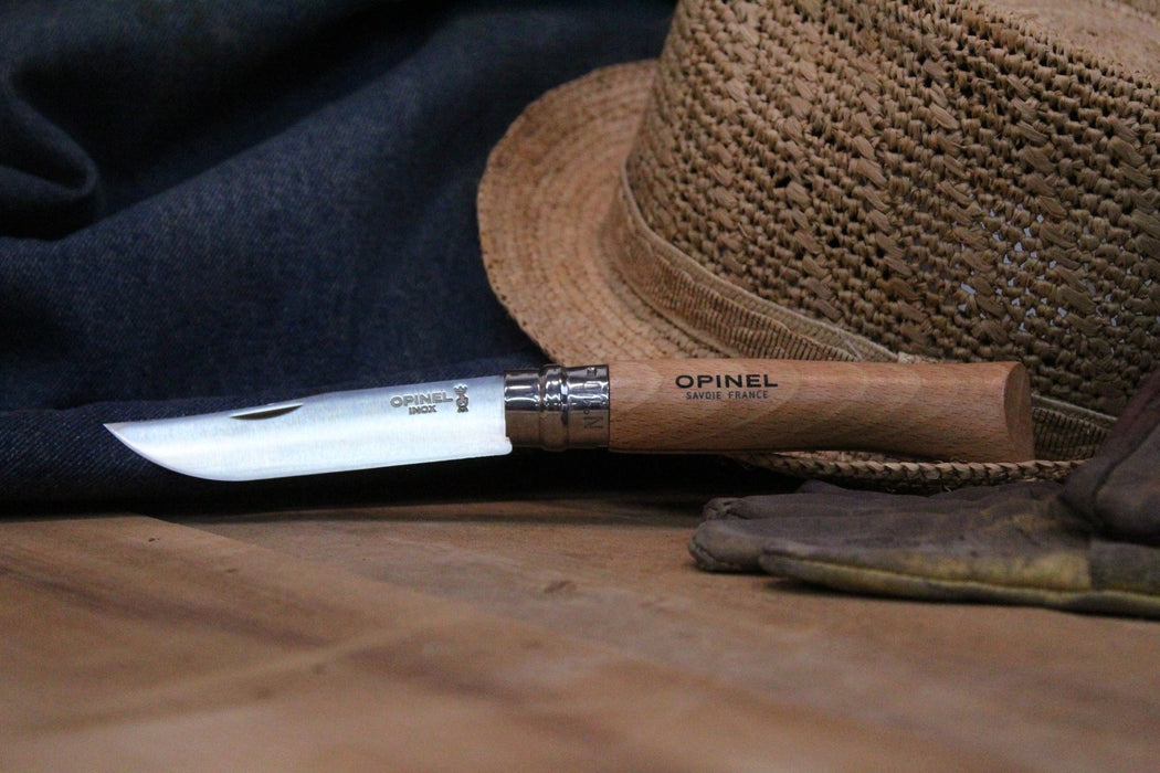 Opinel N10 Beech Stnlss Stl