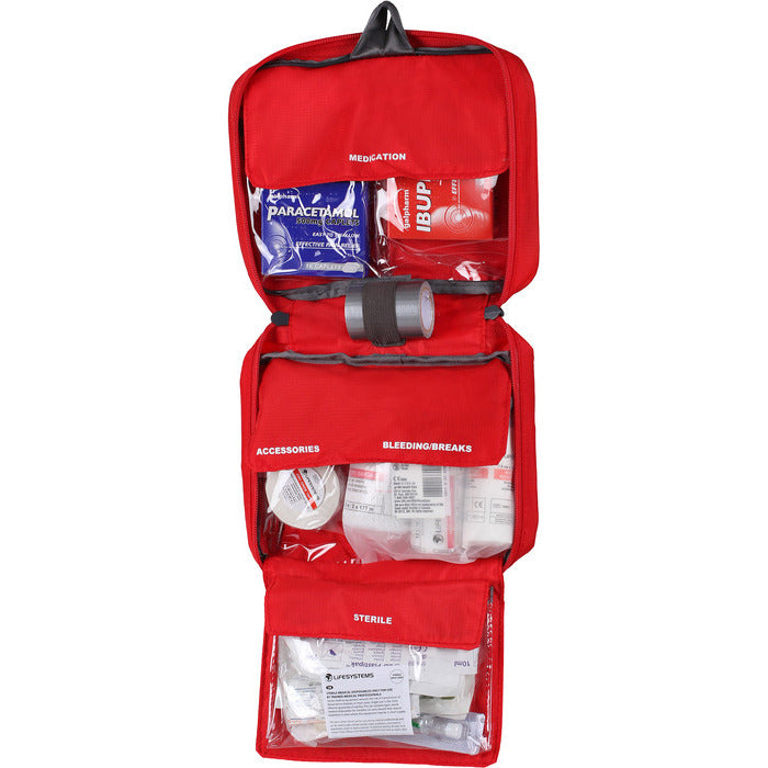 Lifesystems Solo Traveller First Aid Kit Red