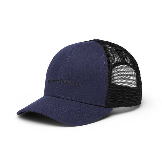 Black Diamond Bd Trucker Hat Indigo-Black Wordmark  - Keps