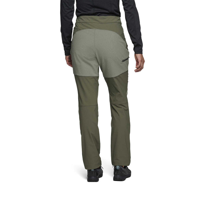 Black Diamond W Alpine Hybrid Pants Tundra-Pine Smoke Dam - Byxor