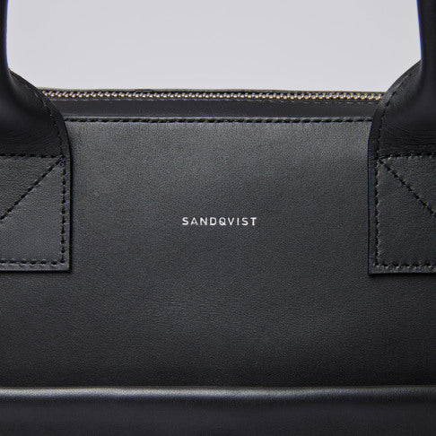 Sandqvist SETH LEATHER - Black