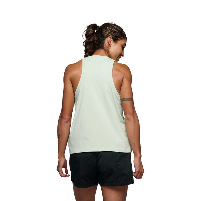 Black Diamond W Project Muscle Tank Foam Green Dam - Linne