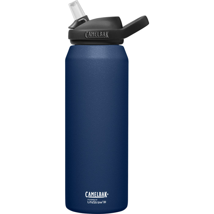 Camelbak Eddy+ SST LifeStraw Vattenflaska med filter 1L Navy