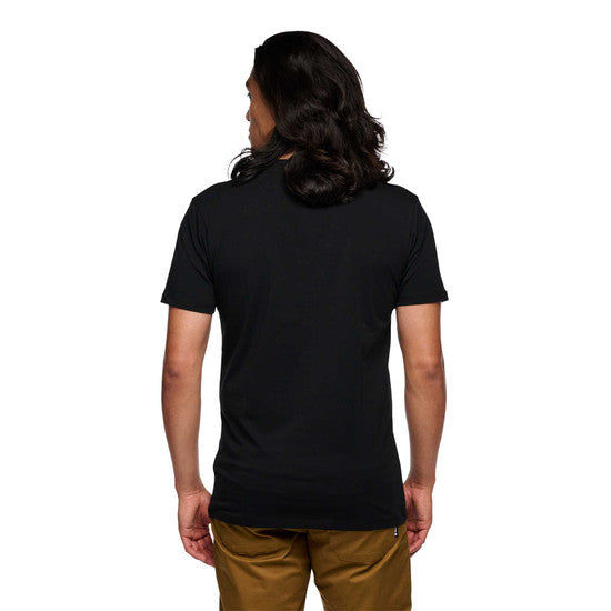 Black Diamond M Chalked Up 2.0 Ss Tee Black Herr - T-Shirt