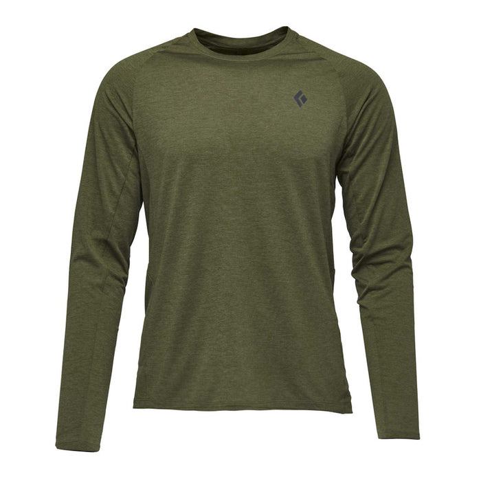 Black Diamond M Lightwire Ls Tech Tee Crag Green Herr - T-Shirt