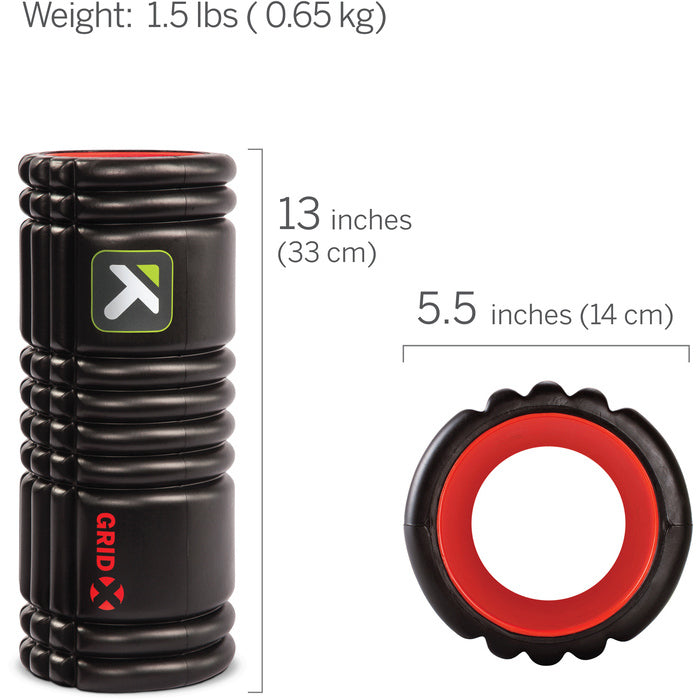 Triggerpoint Grid X Foam Roller Black 33 Cm