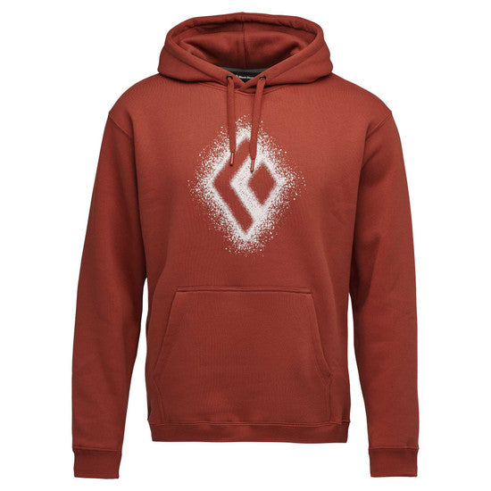 Black Diamond M Chalked Up 2.0 Po Hoody Burnt Sienna Herr - Huvtröja