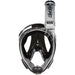 Cressi Knight Full Face Mask Black/Clear S/M