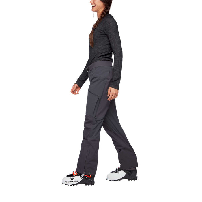 Black Diamond W Dawn Patrol Hybrid Pants Carbon Dam - Jacka