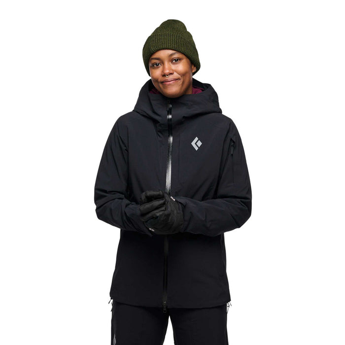 Black Diamond W Recon Insulated Shell Black Dam - Skidjacka