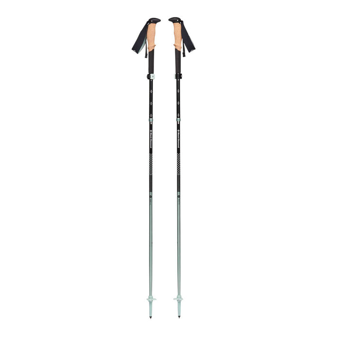 Black Diamond Pursuit Flz Trekking Poles Black-Foam Green  - Stav