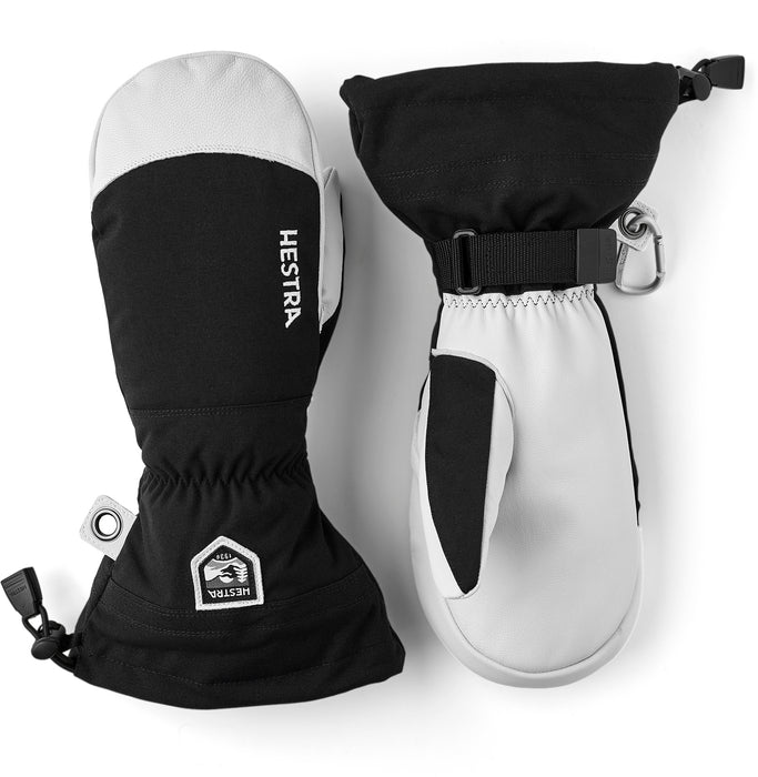 Hestra Army Leather Heli Ski Mitt - Svart