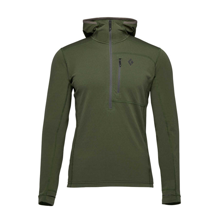 Black Diamond M Coefficient Qz Hoody Tundra Herr - Huvtröjor