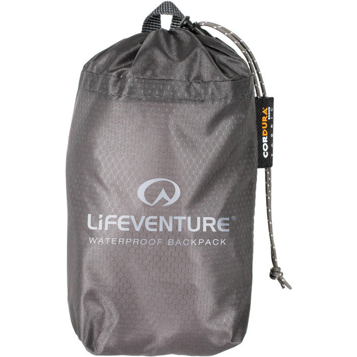 Lifeventure Waterproof Packable Backpack - 22L Grey 22 L