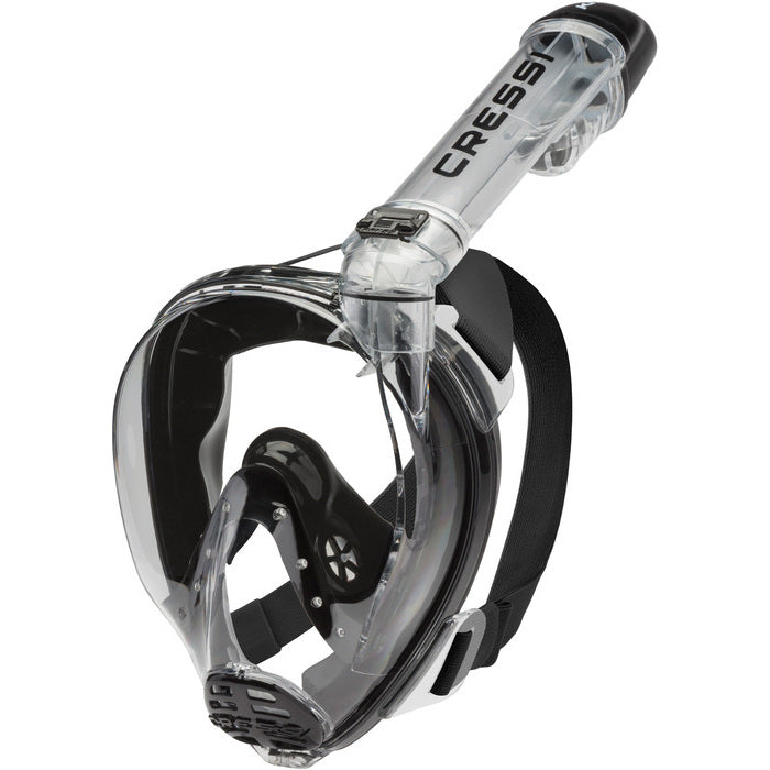 Cressi Knight Full Face Mask Black/Clear S/M