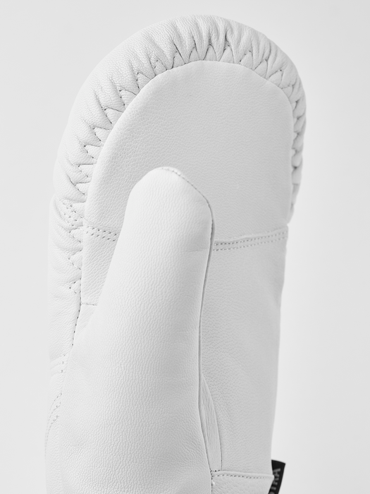 Hestra Leather Box Mitt - Offwhite