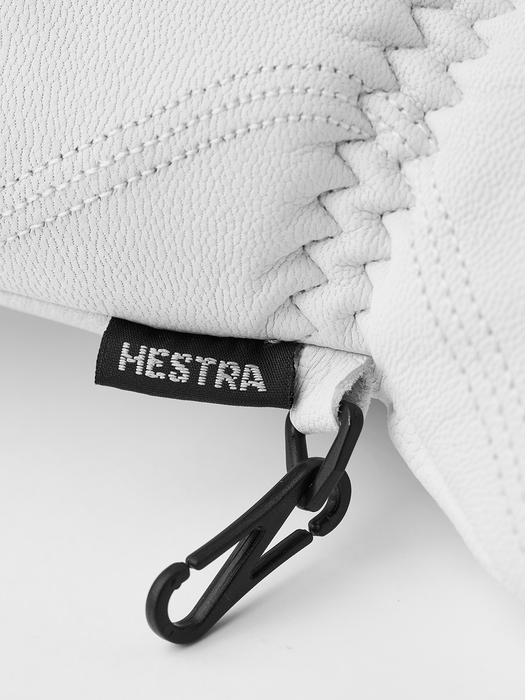 Hestra Leather Box Mitt - Offwhite