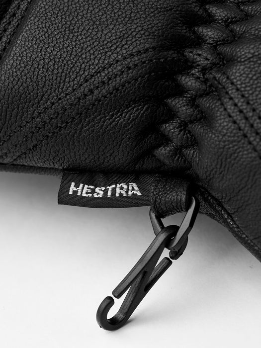 Hestra Leather Box Mitt - Svart