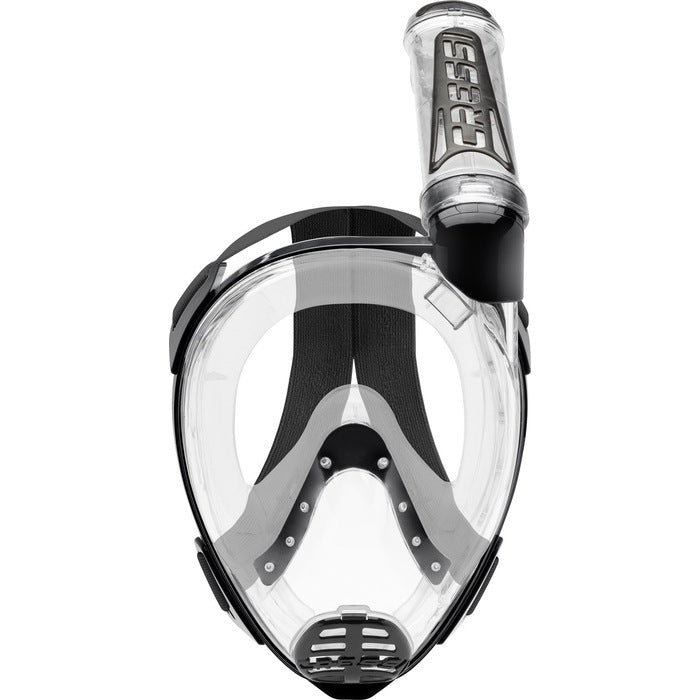 Cressi Duke Dry Full Face Mask Clear/Black S/M