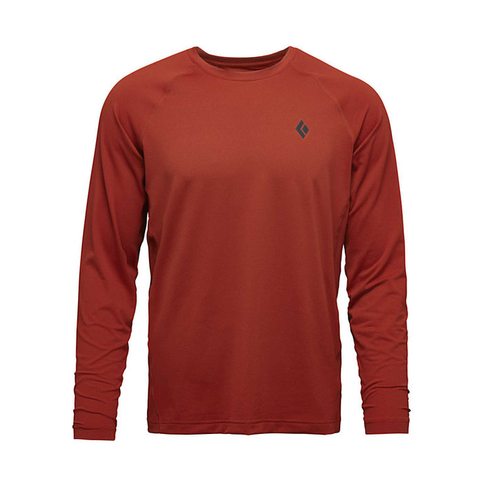 Black Diamond M Alpenglow Ls Crew Burnt Sienna Herr - Tröja