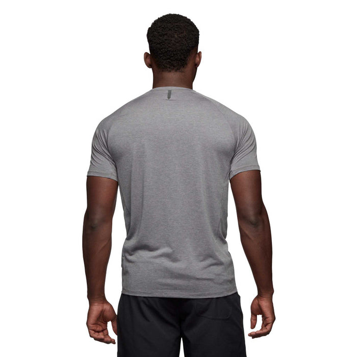 Black Diamond M Lightwire Ss Tech Tee Steel Grey Herr - T-Shirt